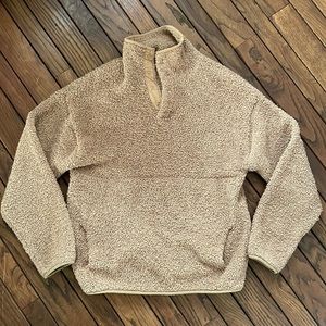 Skims camel fleece